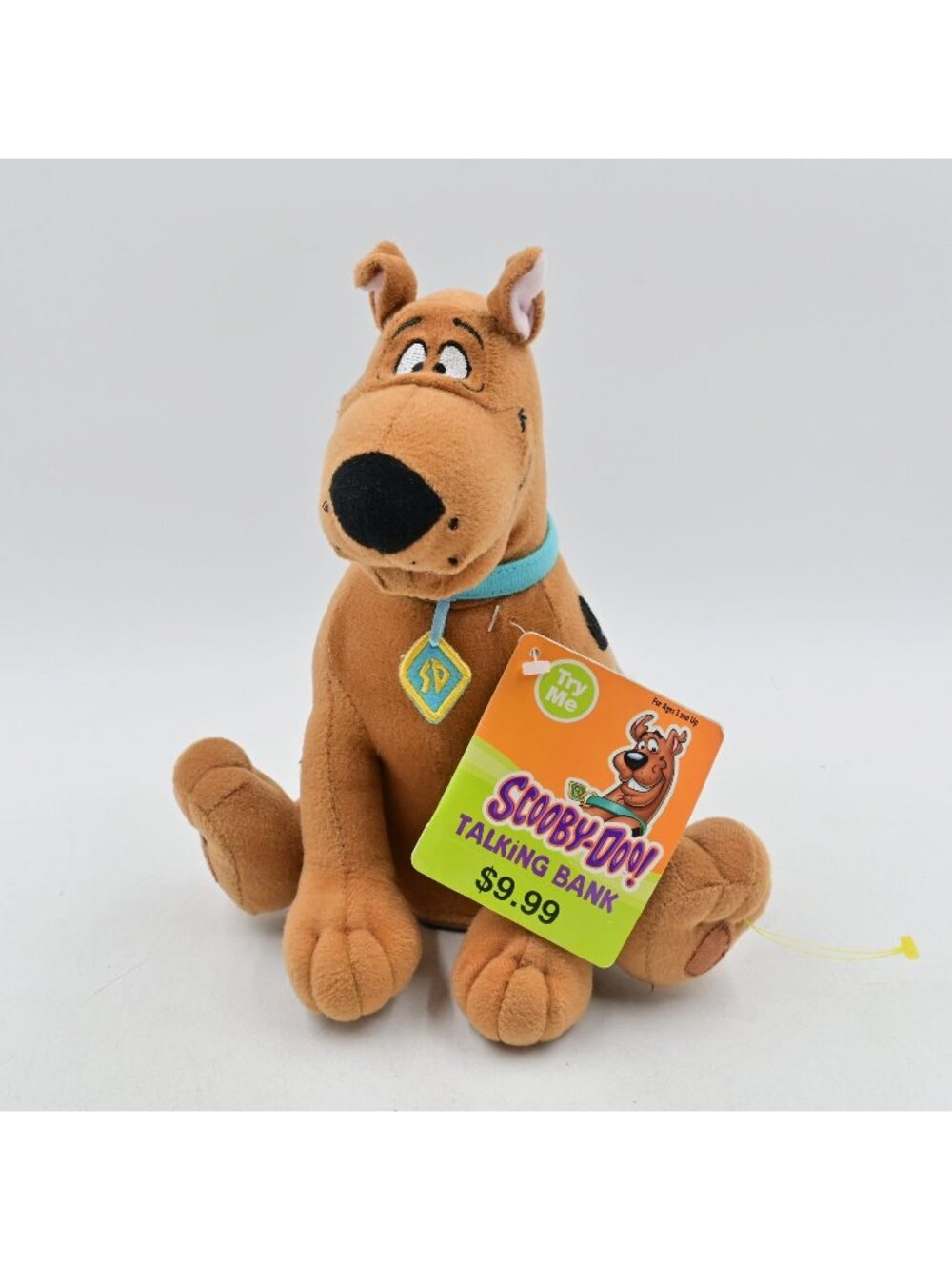 Hanna Barbera Scooby-Doo Talking Plush Coin Bank 10" Stuffed Animal